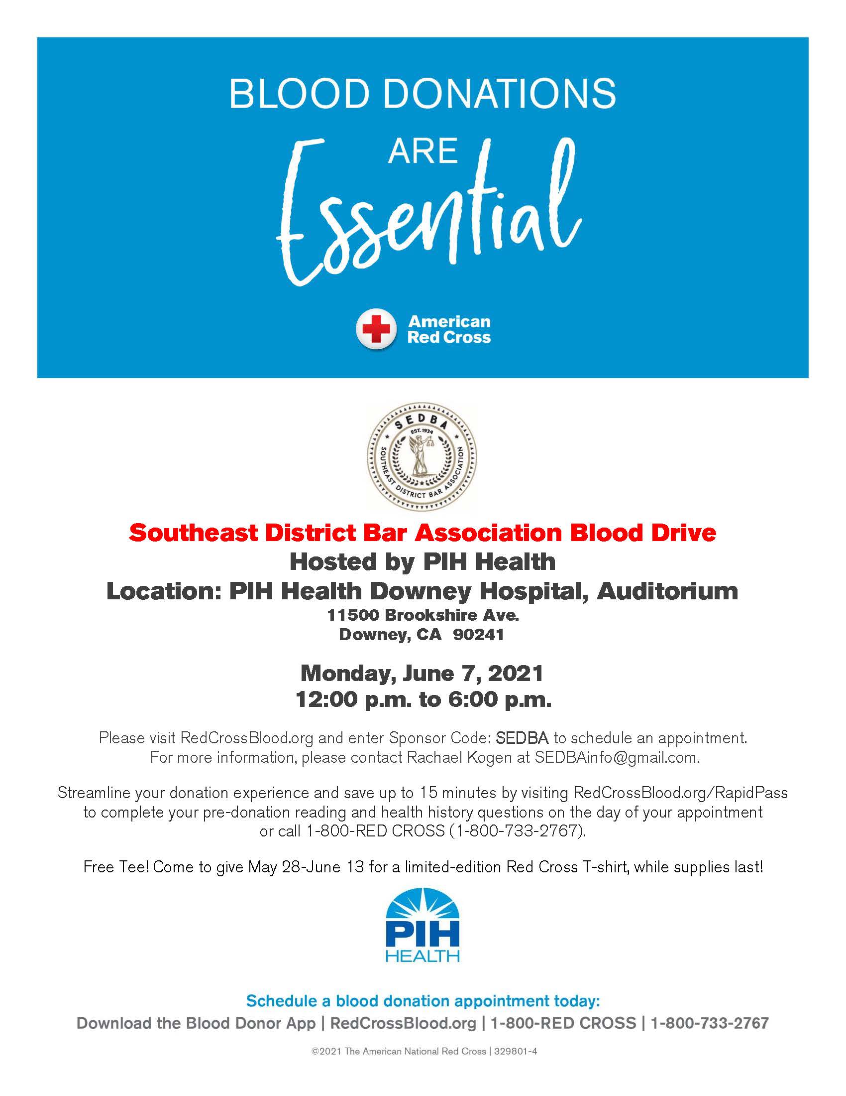 Red Cross Blood Drive