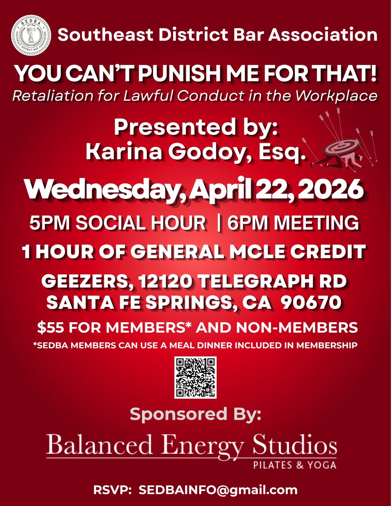 April 22, 2026 MCLE Flyer