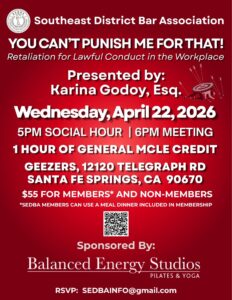 April 22, 2026 MCLE Flyer