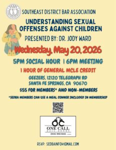 May 2026 General Meeting Flyer