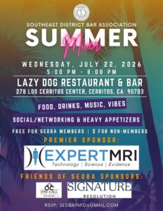 2026 Summer Mixer Flyer